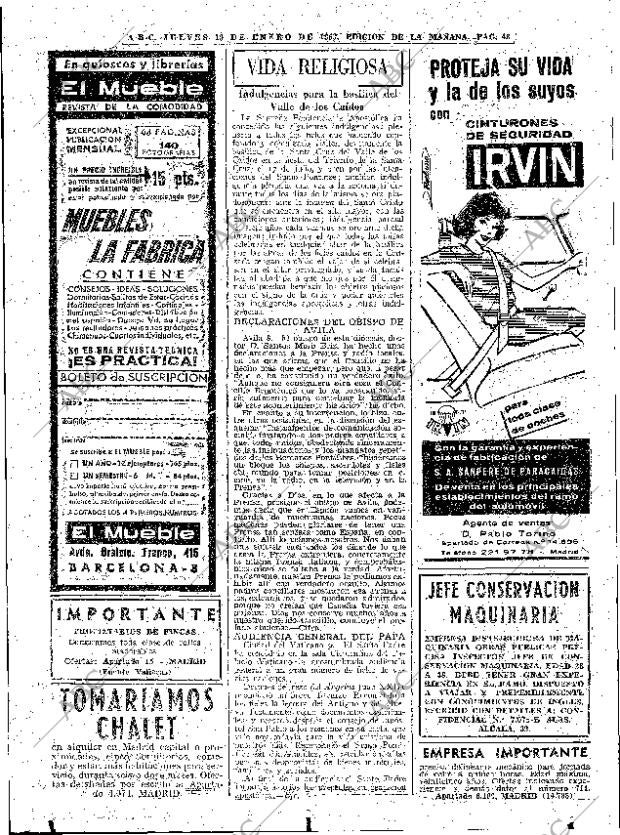ABC MADRID 10-01-1963 página 48