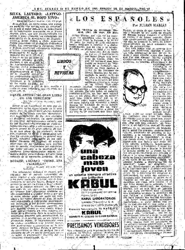ABC MADRID 10-01-1963 página 49