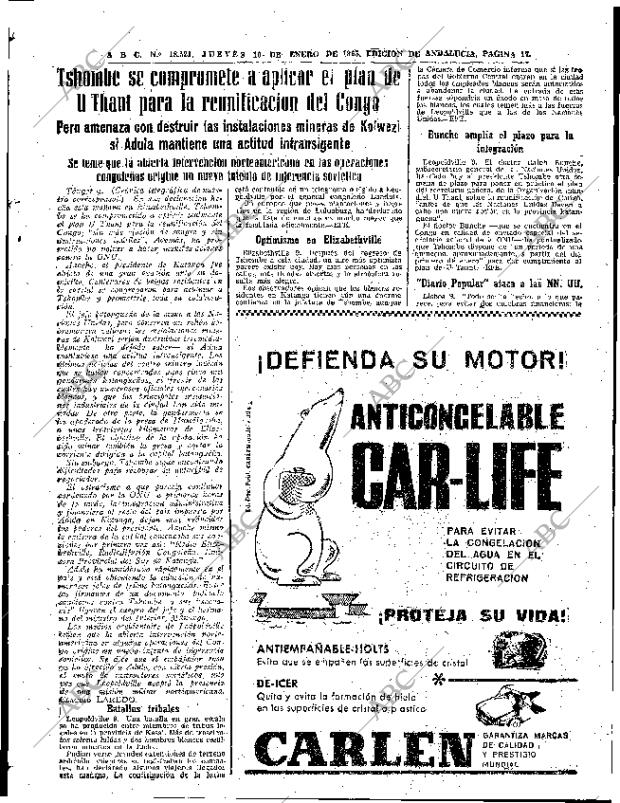 ABC SEVILLA 10-01-1963 página 17
