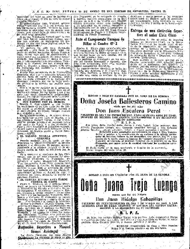 ABC SEVILLA 10-01-1963 página 35