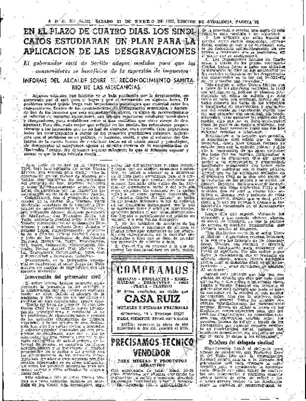 ABC SEVILLA 12-01-1963 página 25