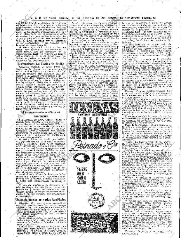 ABC SEVILLA 12-01-1963 página 26