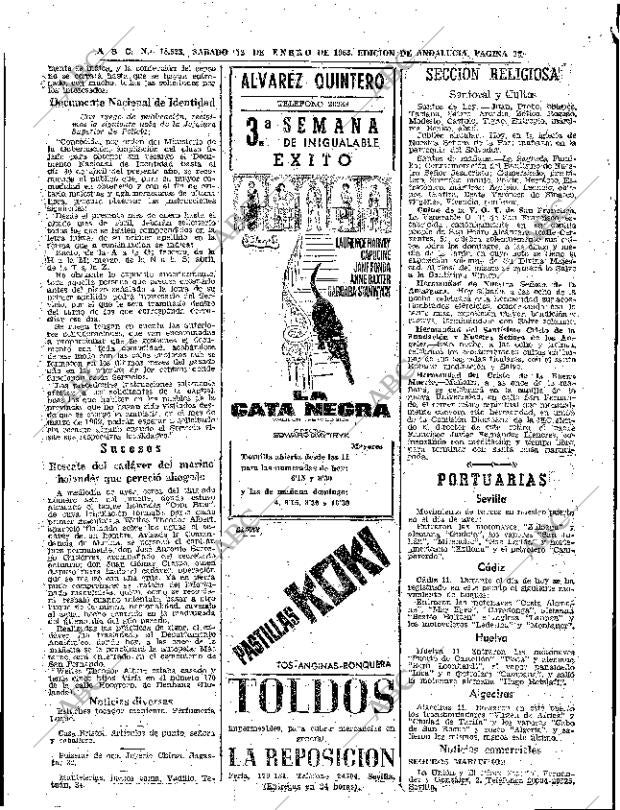 ABC SEVILLA 12-01-1963 página 32