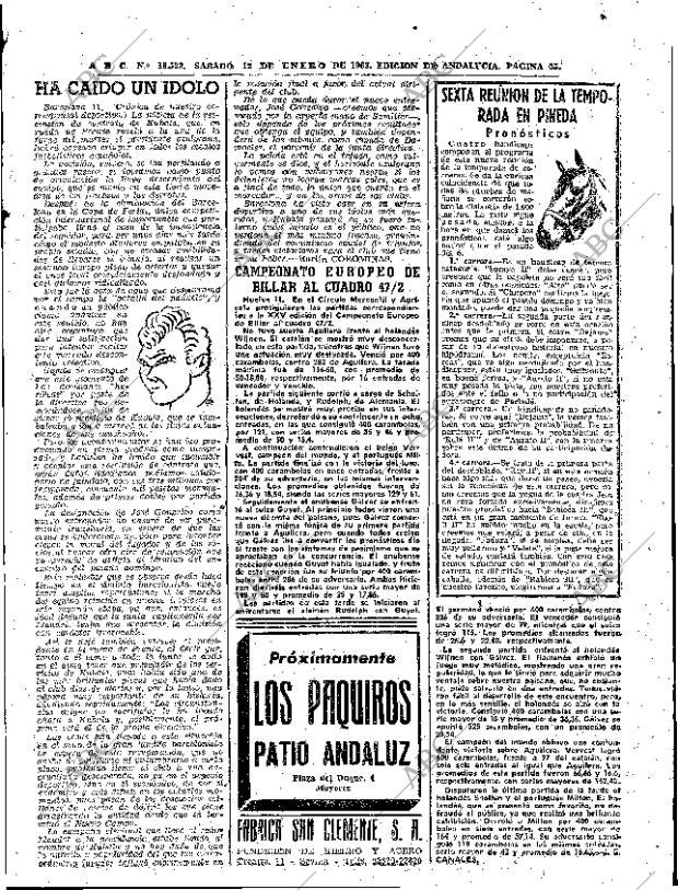 ABC SEVILLA 12-01-1963 página 35