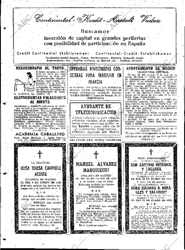 ABC MADRID 13-01-1963 página 94