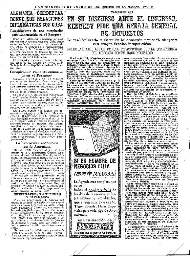 ABC MADRID 15-01-1963 página 35