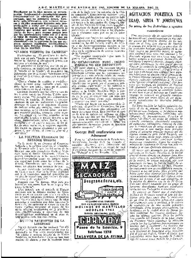 ABC MADRID 15-01-1963 página 36