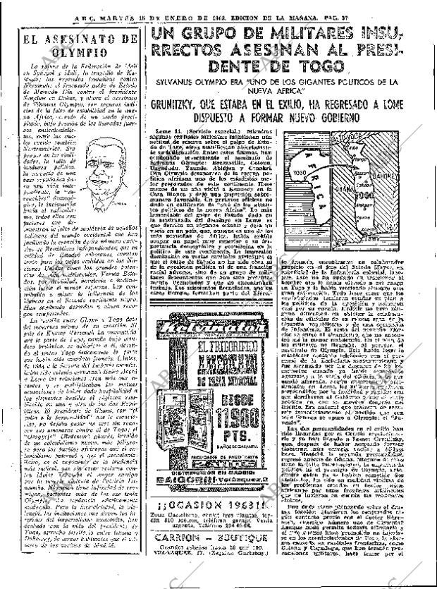 ABC MADRID 15-01-1963 página 37