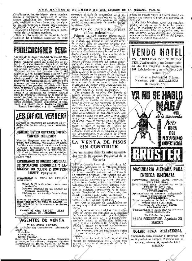 ABC MADRID 15-01-1963 página 46