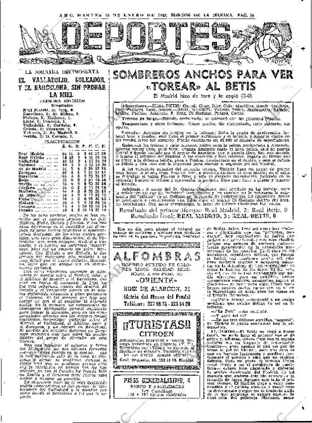 ABC MADRID 15-01-1963 página 55