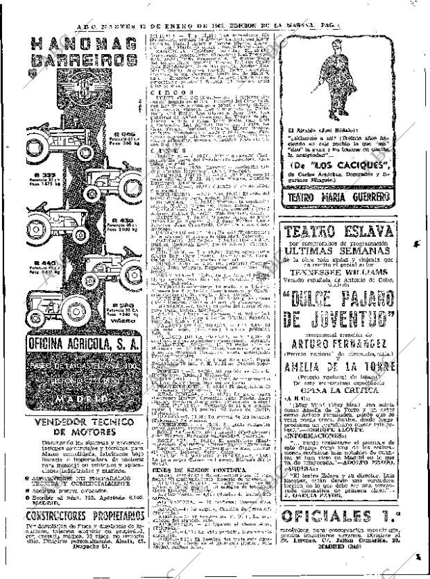ABC MADRID 15-01-1963 página 66