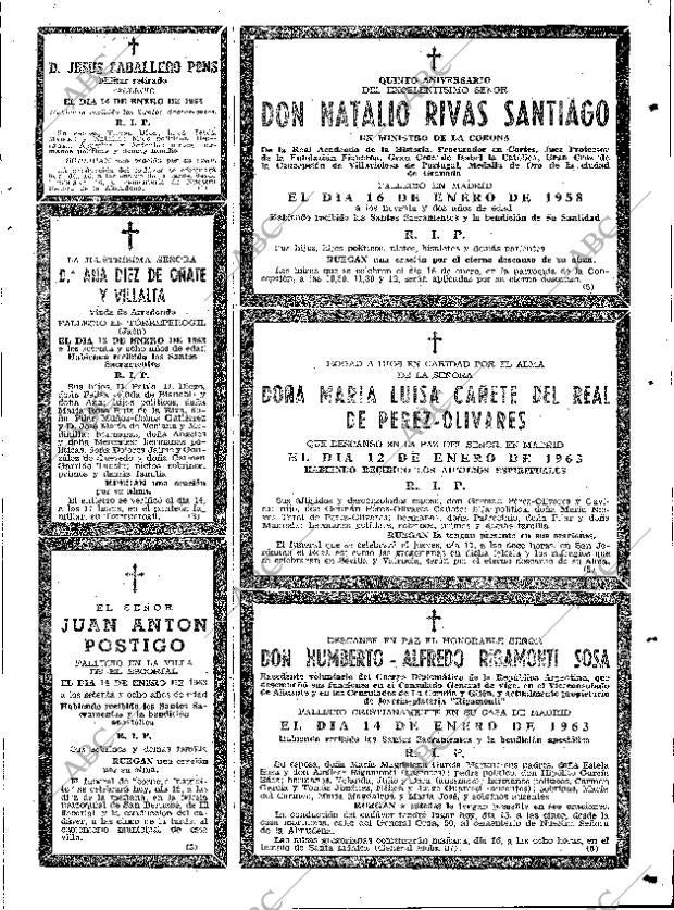 ABC MADRID 15-01-1963 página 77