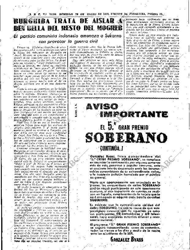 ABC SEVILLA 20-01-1963 página 37