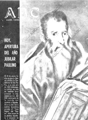 ABC MADRID 25-01-1963 página 1