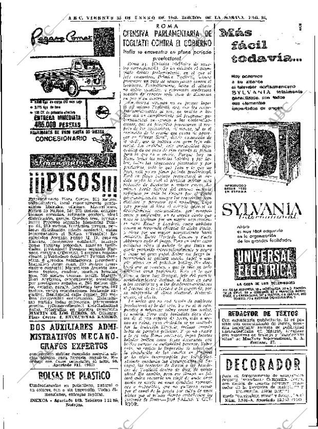 ABC MADRID 25-01-1963 página 36