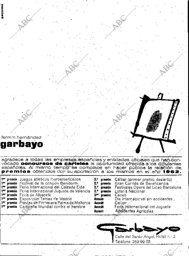 ABC MADRID 26-01-1963 página 25