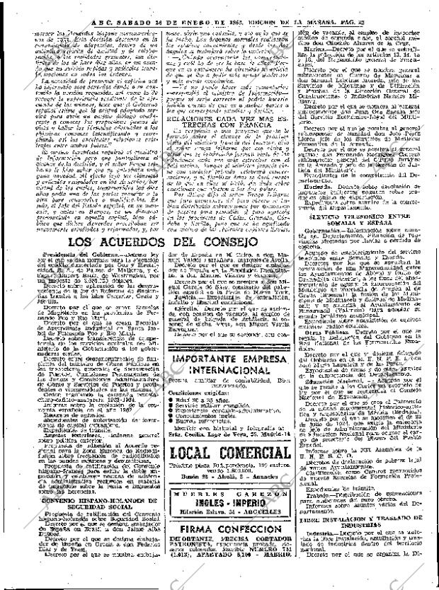 ABC MADRID 26-01-1963 página 32