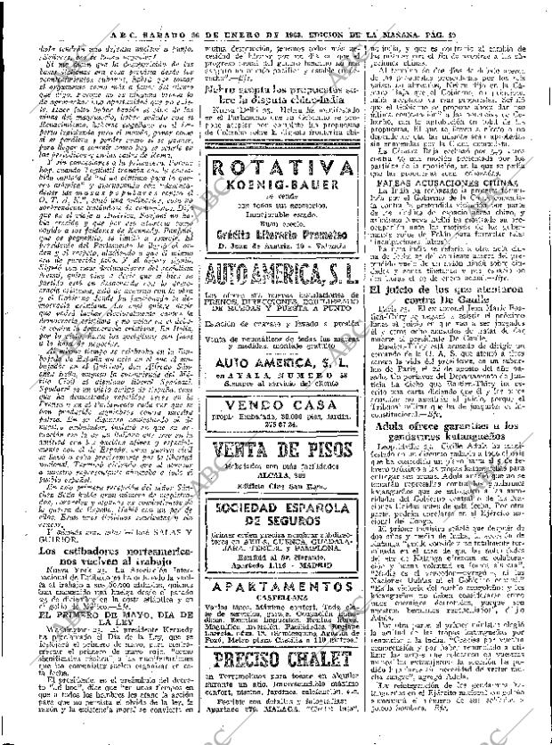 ABC MADRID 26-01-1963 página 40