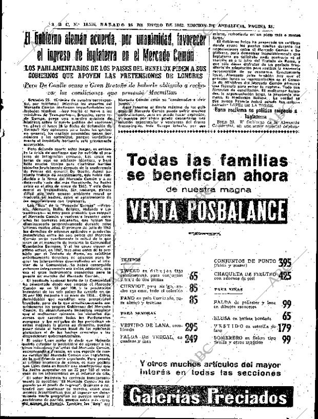 ABC SEVILLA 26-01-1963 página 21