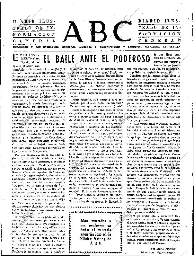 ABC SEVILLA 26-01-1963 página 3