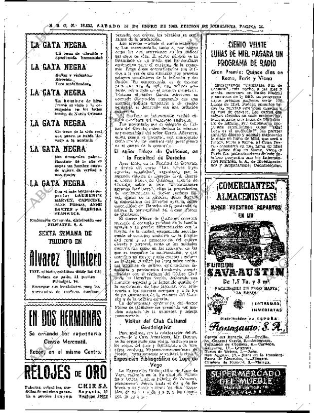 ABC SEVILLA 26-01-1963 página 34