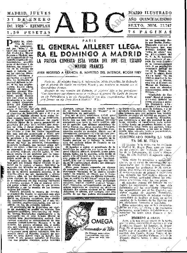 ABC MADRID 31-01-1963 página 31