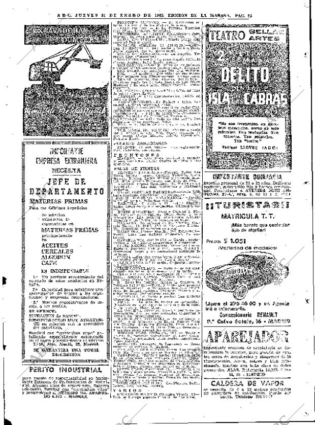 ABC MADRID 31-01-1963 página 65
