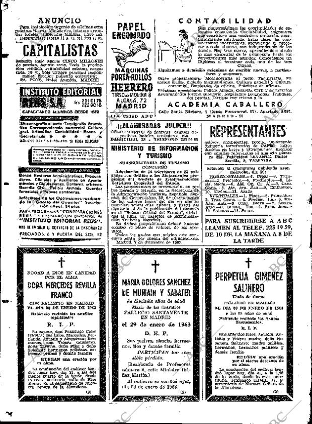 ABC MADRID 31-01-1963 página 74