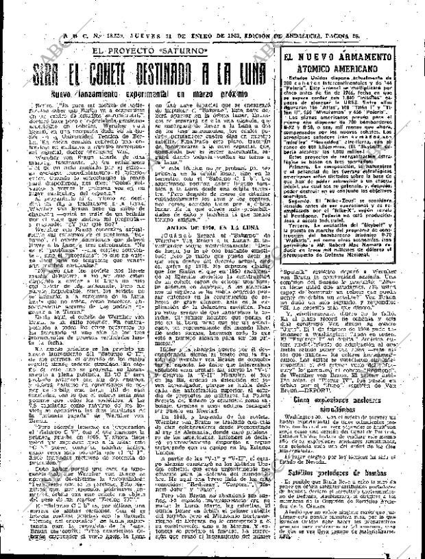 ABC SEVILLA 31-01-1963 página 25
