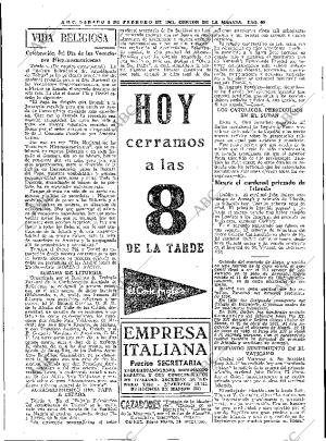 ABC MADRID 02-02-1963 página 40