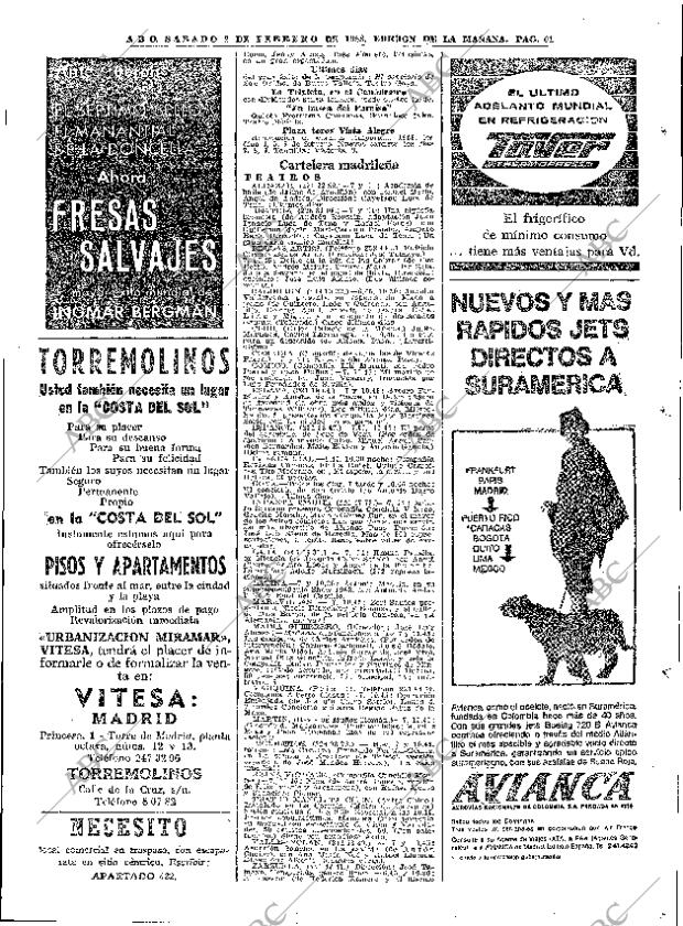 ABC MADRID 02-02-1963 página 61