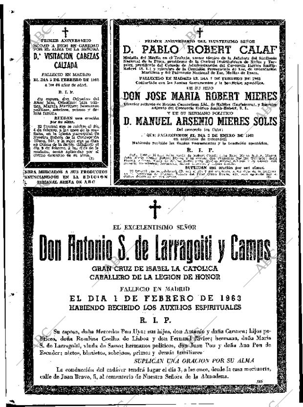 ABC MADRID 02-02-1963 página 72