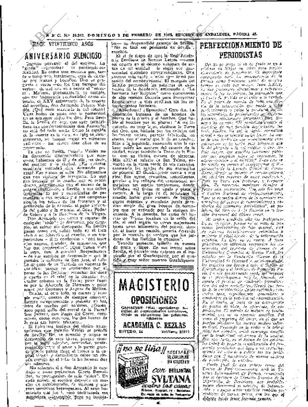 ABC SEVILLA 03-02-1963 página 42