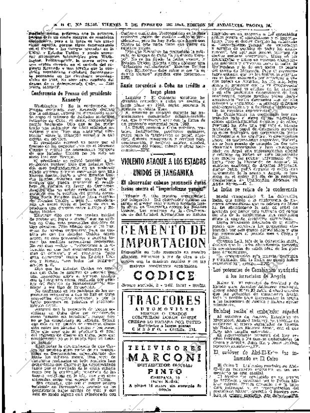 ABC SEVILLA 08-02-1963 página 16