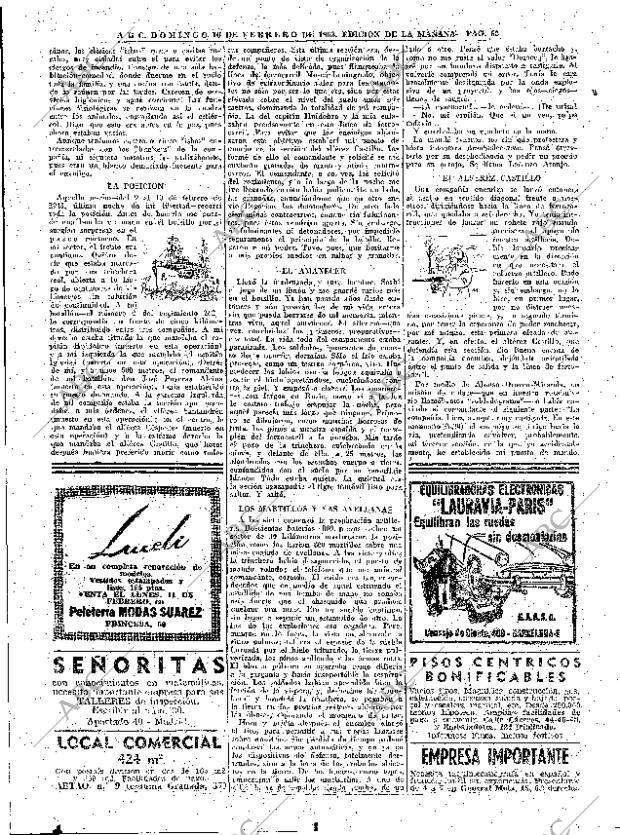 ABC MADRID 10-02-1963 página 62