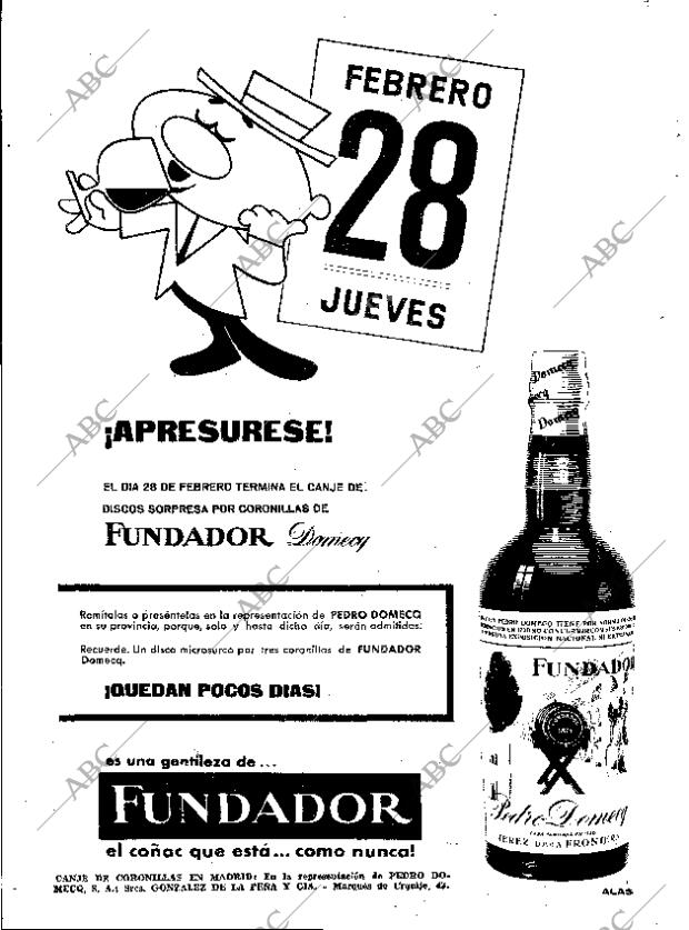 ABC MADRID 13-02-1963 página 26