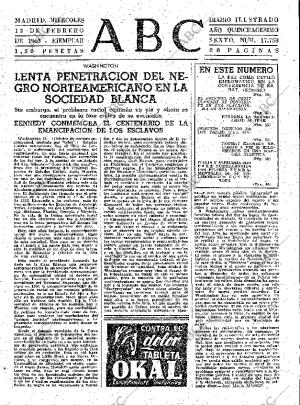 ABC MADRID 13-02-1963 página 31