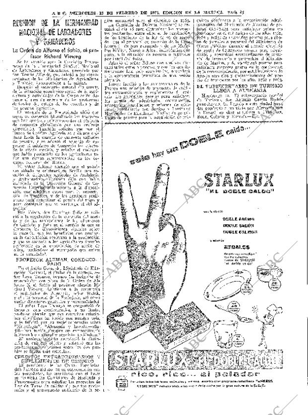 ABC MADRID 13-02-1963 página 43