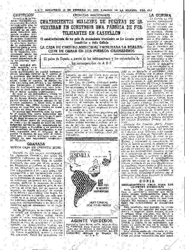 ABC MADRID 13-02-1963 página 47