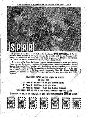 ABC MADRID 13-02-1963 página 62