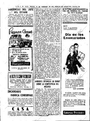 ABC SEVILLA 14-02-1963 página 18