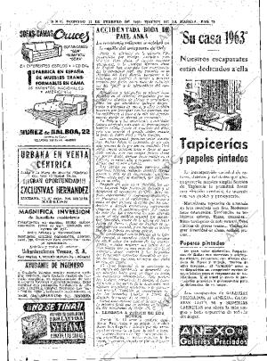 ABC MADRID 17-02-1963 página 72