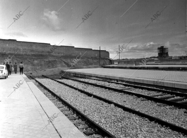 La estación de Chamartín, Dividida por el Cementerio