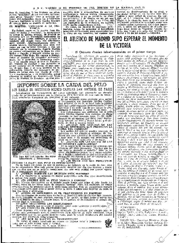 ABC MADRID 19-02-1963 página 73