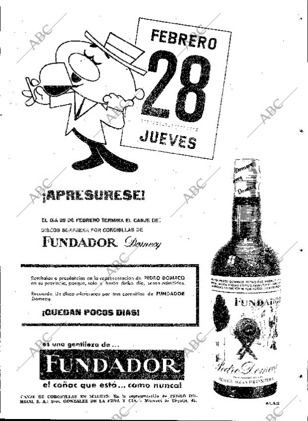 ABC MADRID 20-02-1963 página 15
