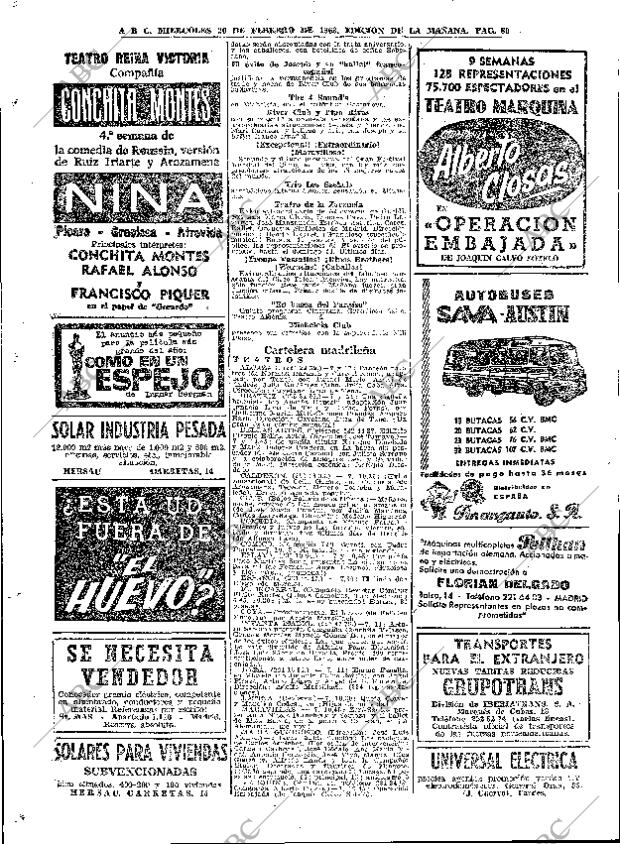ABC MADRID 20-02-1963 página 80