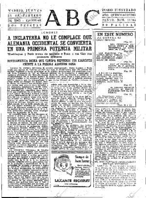 ABC MADRID 21-02-1963 página 31