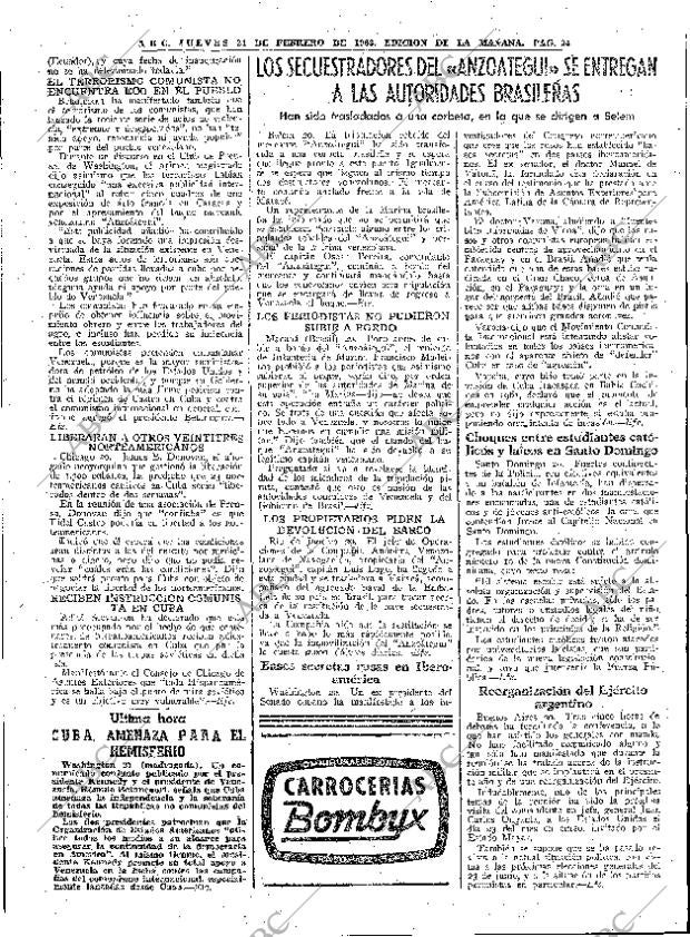ABC MADRID 21-02-1963 página 34