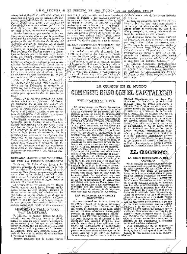 ABC MADRID 21-02-1963 página 38