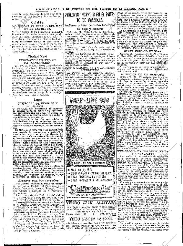 ABC MADRID 21-02-1963 página 43